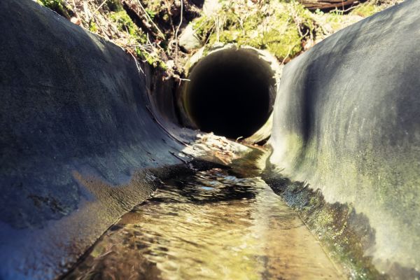 Drainage Swale Installation in Westerville