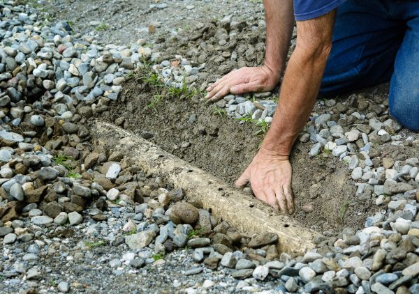 French Ditch Installation in Westerville