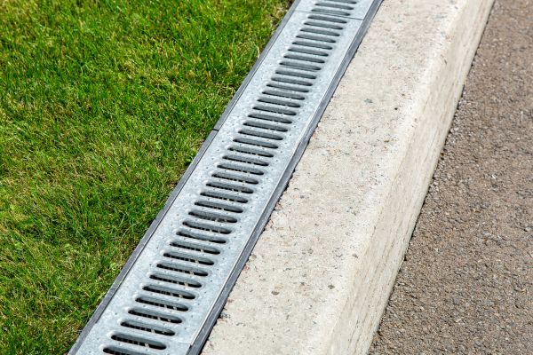 Courtyard Drain Installation in Westerville