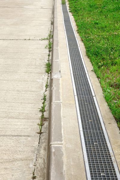 Concrete Drain Installation in Westerville